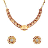 Queens of Rajasthan Padmira Borla Hasli Necklace Set