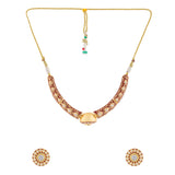 Queens of Rajasthan Padmira Borla Hasli Necklace Set