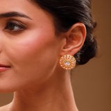 Queens of Rajasthan Padmira Stud Earrings
