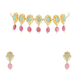 Queens of Rajasthan Siaara Choker Necklace Set