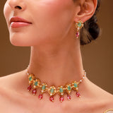 Queens of Rajasthan Siaara Choker Necklace Set