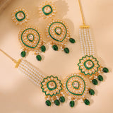 Queens of Rajasthan Ameerin Collar Necklace Set