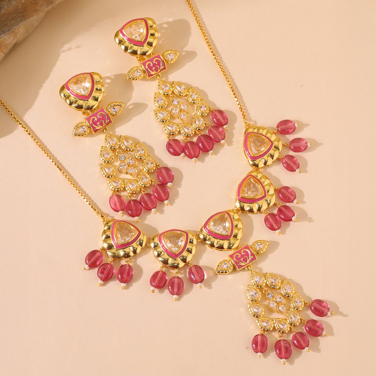 Queens of Rajasthan Rutani Collar Necklace Set