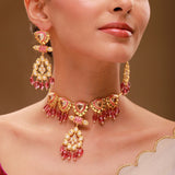 Queens of Rajasthan Rutani Collar Necklace Set