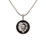 Evil Eye Leo Zodiac Black Oxidised Pendant