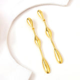 Flow Tide Ripple Drop Danglers Earrings