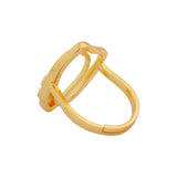 Flow Tide Coral Adjustable Ring