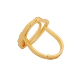 Flow Tide Coral Adjustable Ring