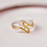 Flow Tide Orbit Hoop Adjustable Ring