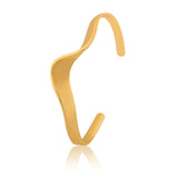 Flow Tide Ribbon Cuff Adjustable Bracelet