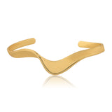 Flow Tide Ribbon Cuff Adjustable Bracelet