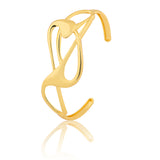 Flow Tide Heartline Cuff Adjustable Bracelet
