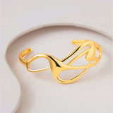 Flow Tide Heartline Cuff Adjustable Bracelet