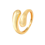 Valentine’s Day Golden Flow Ring