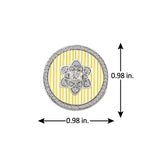 Threads of Royalty Rajpushpa Royale CZ Statement Ring