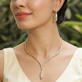 Threads of Royalty Rajtara Grace CZ Necklace Set