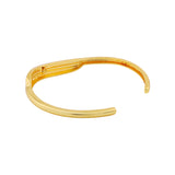Flow Tide Cascade Curve Cuff Adjustable Bangle