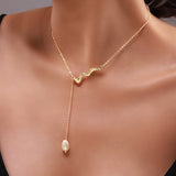 Flow Tide Ocean Kiss Y Necklace