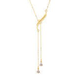 Flow Tide Cascade Curve Y Necklace