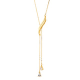 Flow Tide Cascade Curve Y Necklace