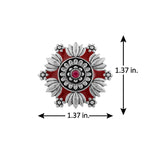 Phulwari Vanika Belle Oxidised Ring