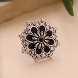 Phulwari Vanaratna Oxidised Ring