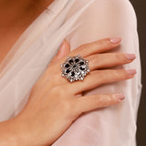 Phulwari Vanaratna Oxidised Ring