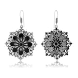Phulwari Vanaratna Oxidised Dangle Earrings