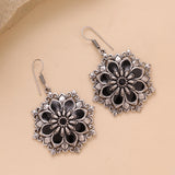 Phulwari Vanaratna Oxidised Dangle Earrings