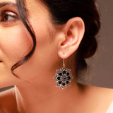 Phulwari Vanaratna Oxidised Dangle Earrings