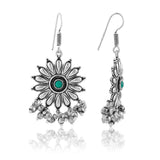 Phulwari Taruratna Oxidised Dangle Earrings