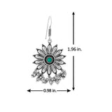 Phulwari Taruratna Oxidised Dangle Earrings