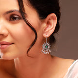 Phulwari Taruratna Oxidised Dangle Earrings