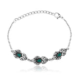Phulwari Pushpita Belle Oxidised Link Bracelet
