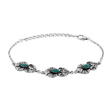 Phulwari Pushpita Belle Oxidised Link Bracelet