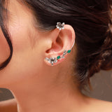 Phulwari Vanamaya Oxidised Ear Cuff
