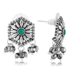 Phulwari Harini Oxidised Floral Stud Earrings