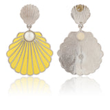 Fractals In Nature Coral Labyrinth Drop Earrings