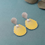 Fractals In Nature Coral Labyrinth Drop Earrings