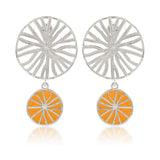 Fractals In Nature Eternal Tendril Drop Earrings