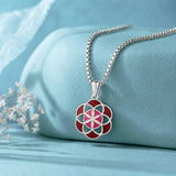 Fractals In Nature Mandel Flora Pendant