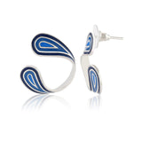 Fractals In Nature Ripple Fracta Earrings