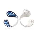 Fractals In Nature Ripple Fracta Earrings