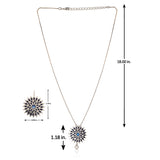 Fractals In Nature Quantum Bloom Pendant Set