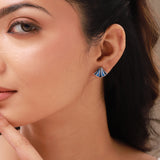 Fractals In Nature Fracta Recura Front And Back Earrings