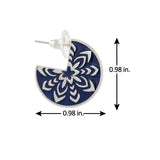 Fractals In Nature Algorithm Hoop Earrings