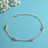 Fractals In Nature Astral Echo Anklet