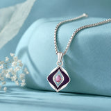 Fractals In Nature Petal Within Pendant