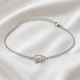 Sacred Symbols Dolphin Charm Bracelet