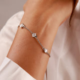 Sacred Symbols Textured Trio Bracelet